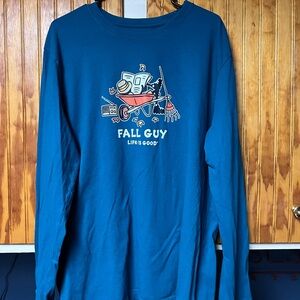 Mens life is good T-shirt size XL